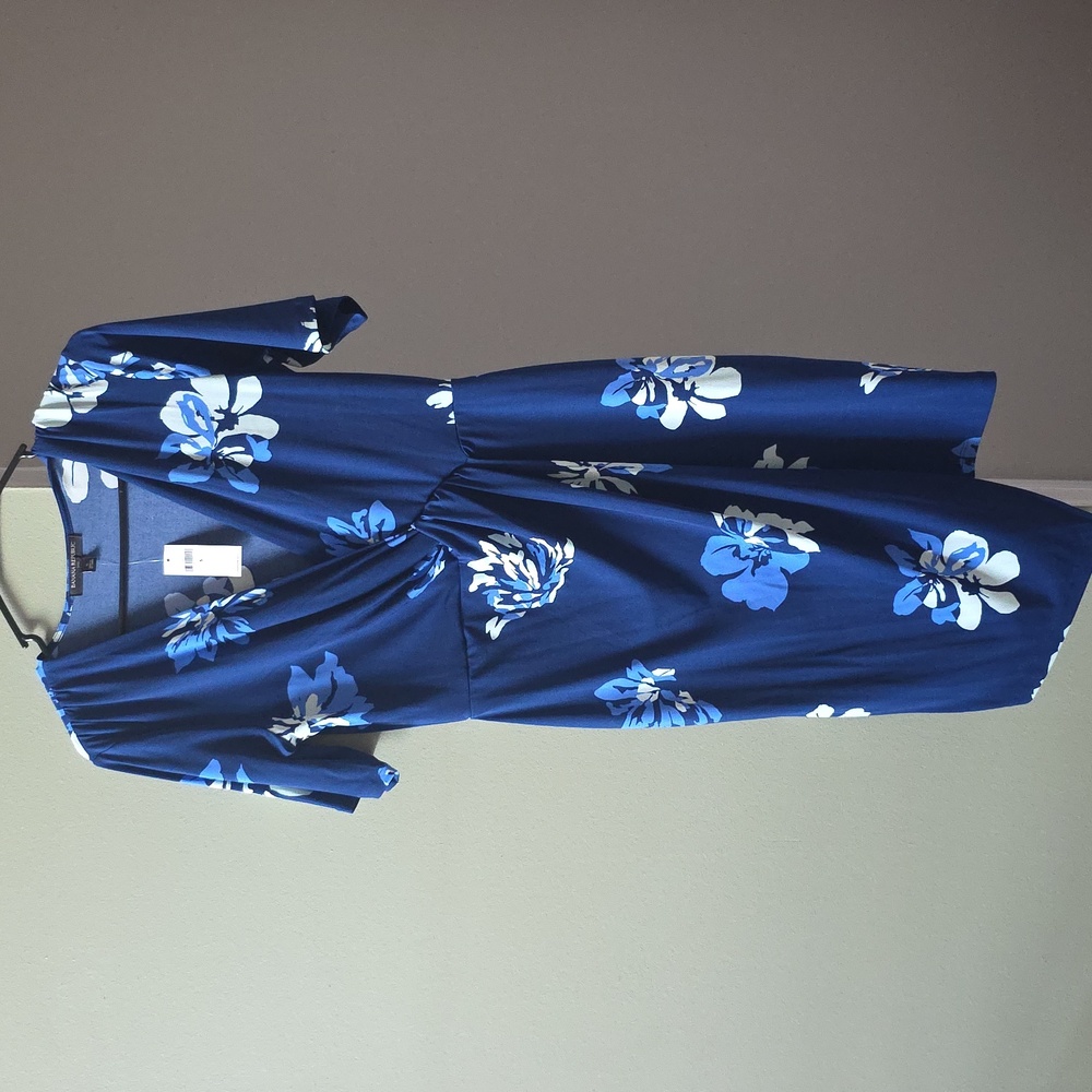 ☆NWT☆ Banana Republic Blue Floral Dress